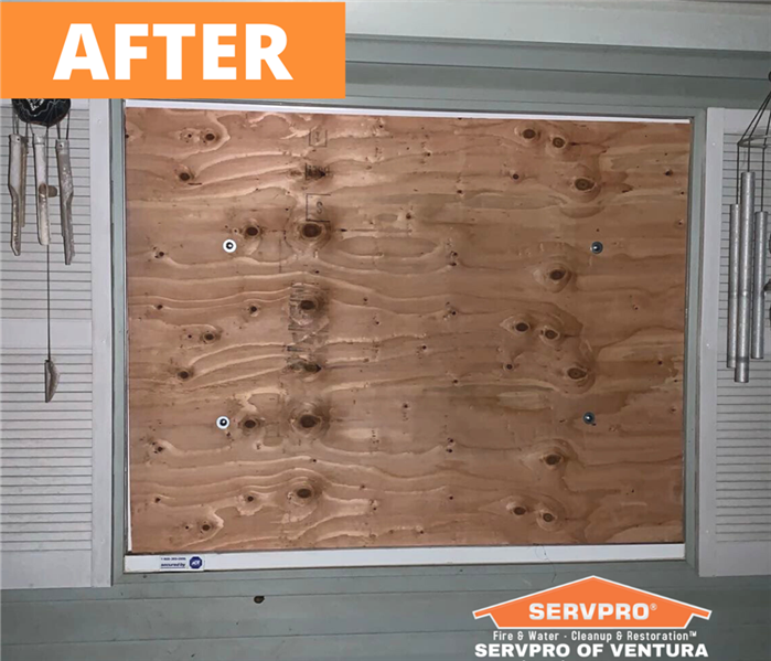 Board Up Services From SERVPRO of Ventura
