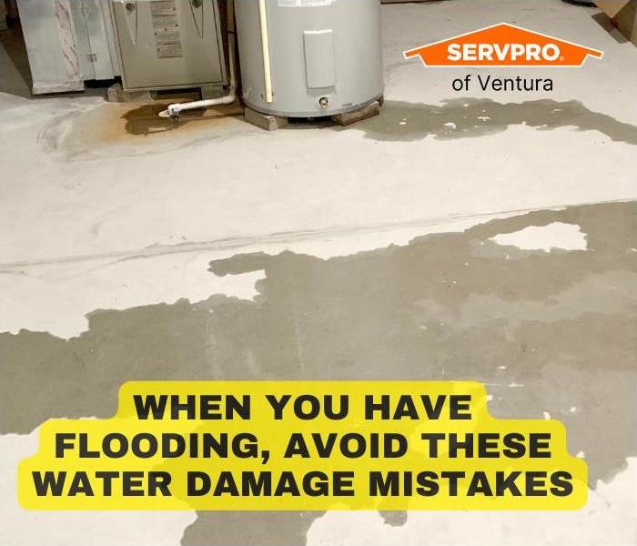 water leak in basement floor