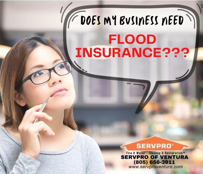 Flood insurance Business Ventura California - image of woman wondering if her business needs flood insurance