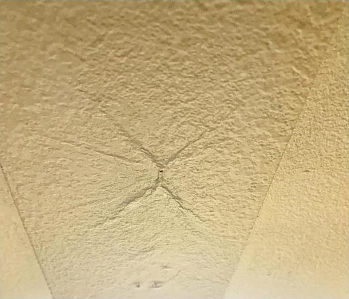 peeling ceiling from water damage