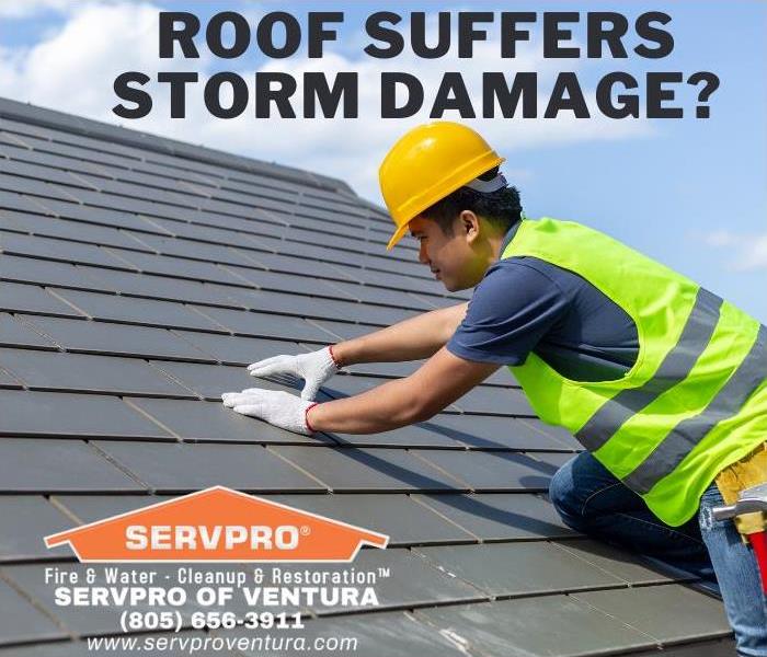 Roof suffers from Water Damage Ventura